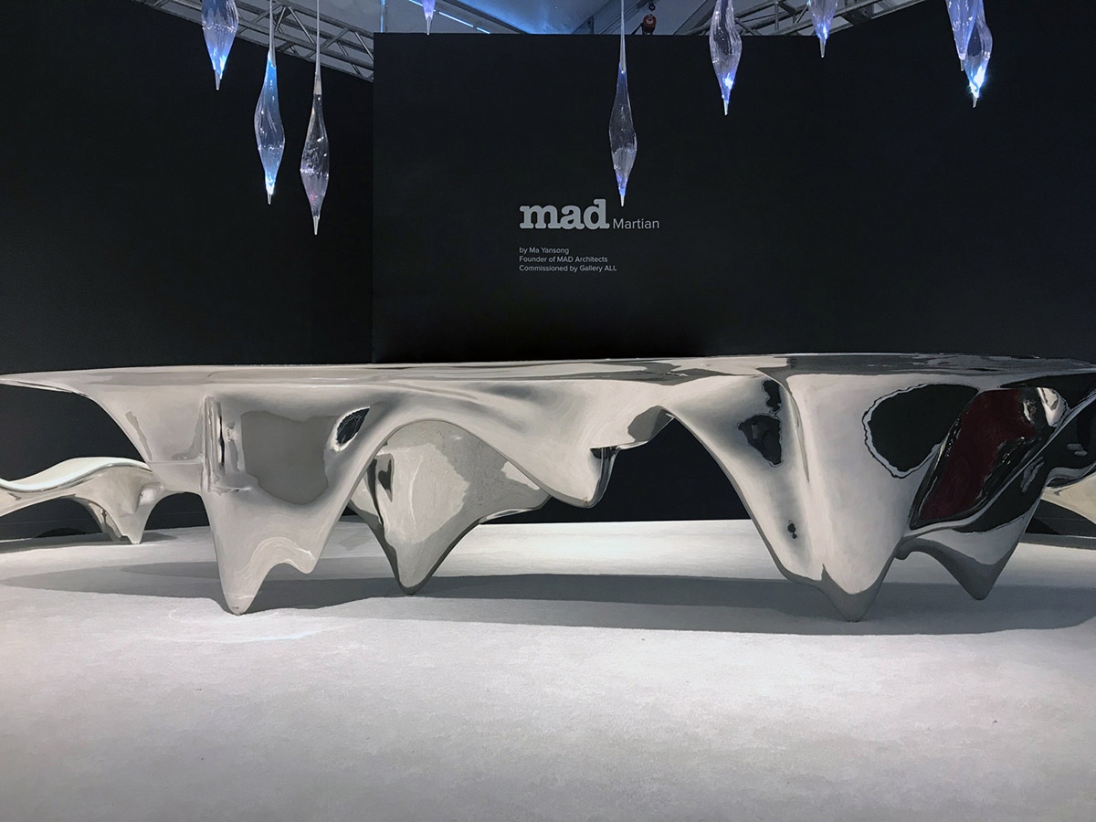 MAD's Martian Collection displayed at Gallery ALL for DesignMiami/2017