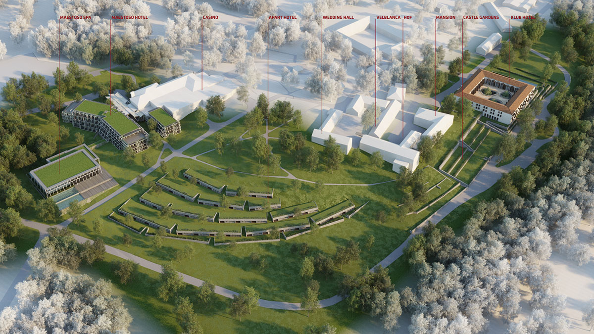 Construction starts on Enota's Maestoso Hotel & Spa in Lipica, Slovenia