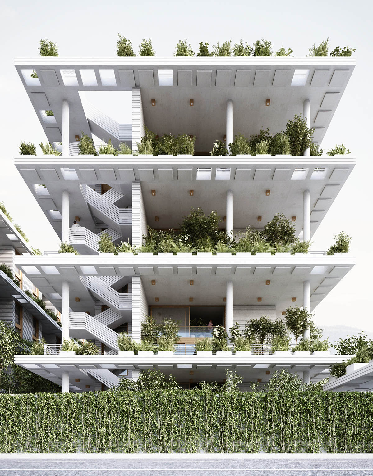 Studio Precht designs new villas with private gardens in the sky in Hyderabad
