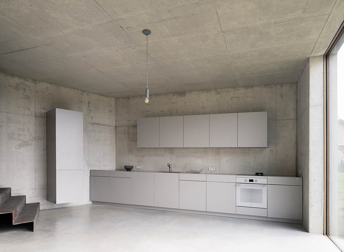 Malý Chmel creates a vertical concrete cave in a sloped garden in the Czech Republic