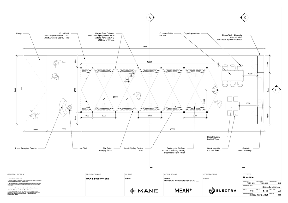 MEAN* reveals cathedral-like pavilion with lightweight fabric strips at Dubai's World Trade Center