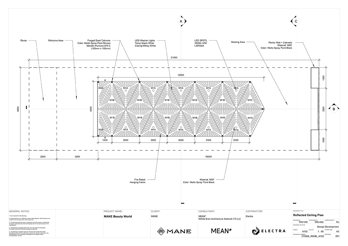MEAN* reveals cathedral-like pavilion with lightweight fabric strips at Dubai's World Trade Center