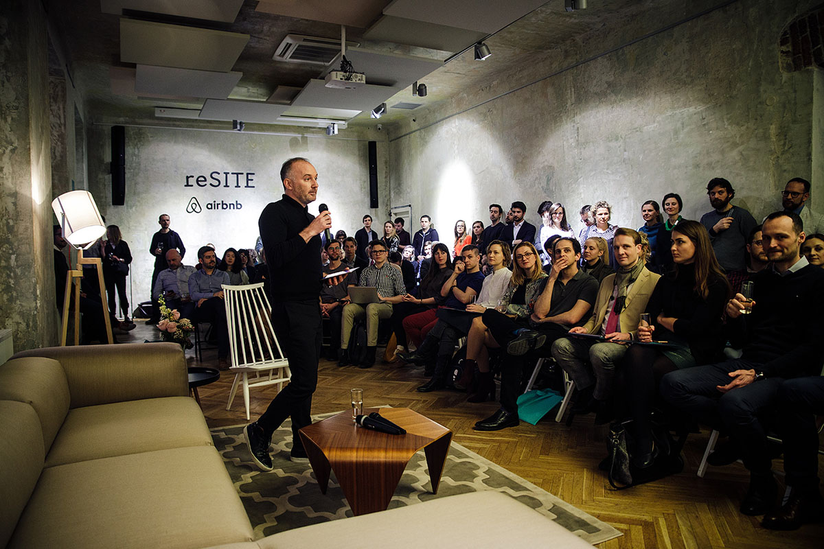 reSITE & Airbnb's Prague salon emphasises that