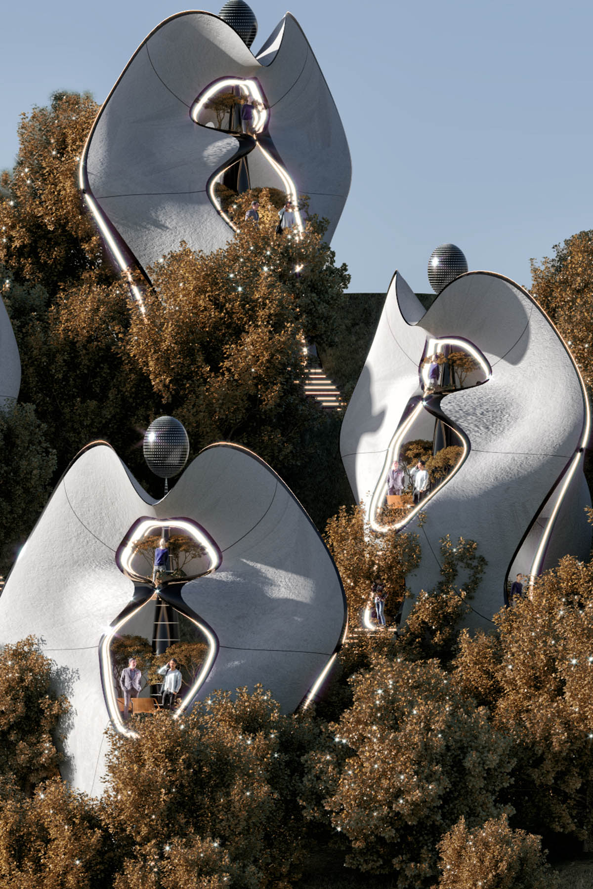MASK Architects designs world's first exosteel modular prefabricated living houses in Sardinia 