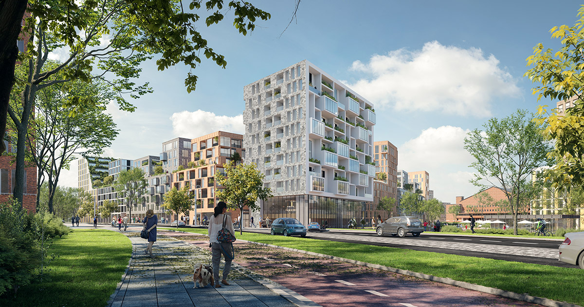Mecanoo reveals plans for a new residential masterplan in Amsterdam