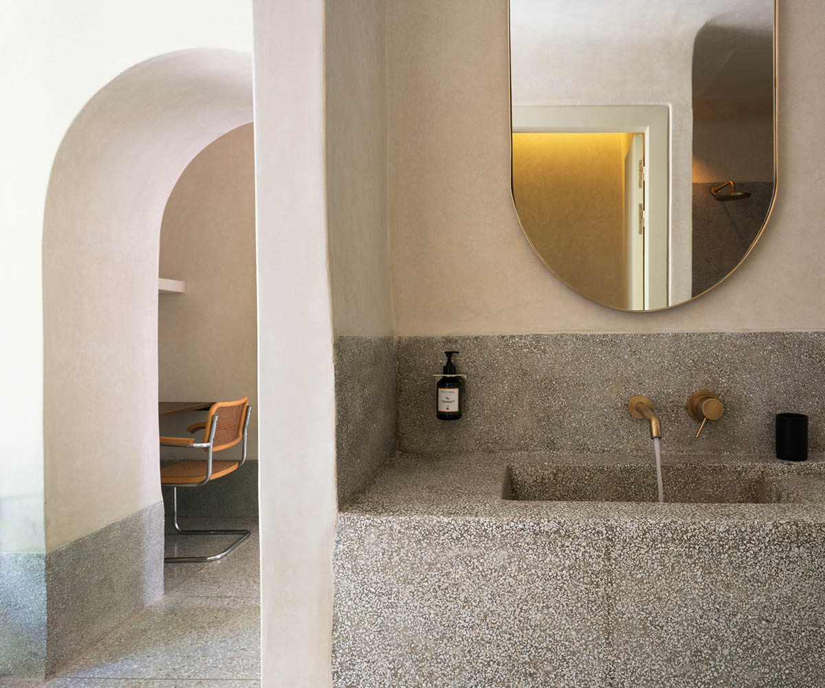 Hotel features recessed windows and earth-clad palette evoking rich artisanal heritage of Morocco 