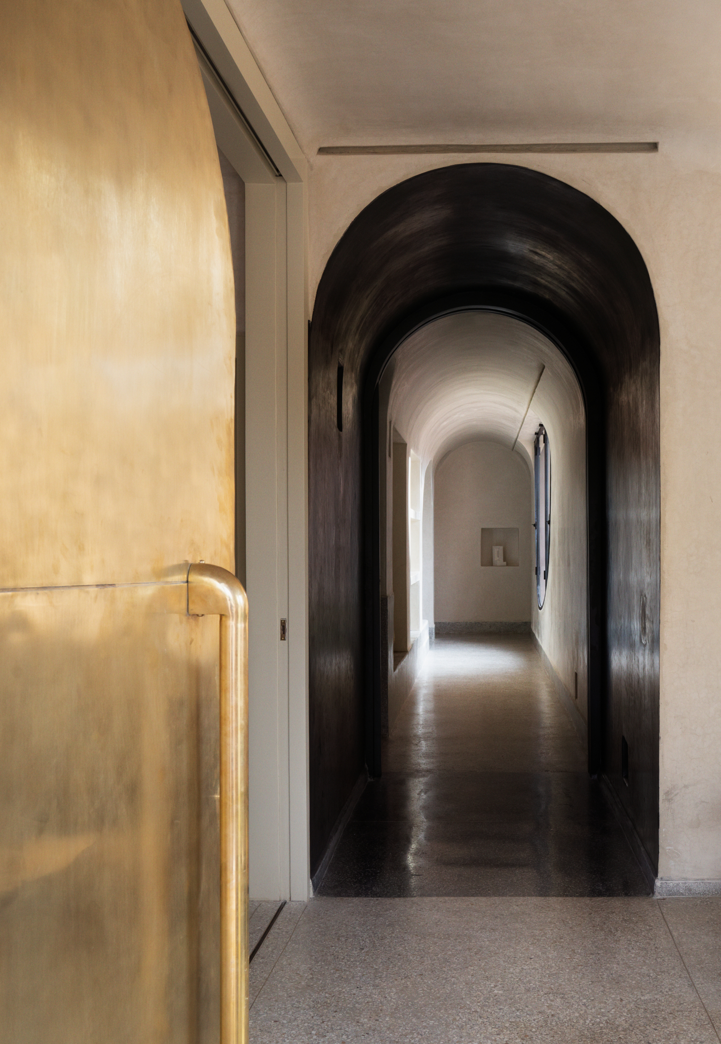 Hotel features recessed windows and earth-clad palette evoking rich artisanal heritage of Morocco 
