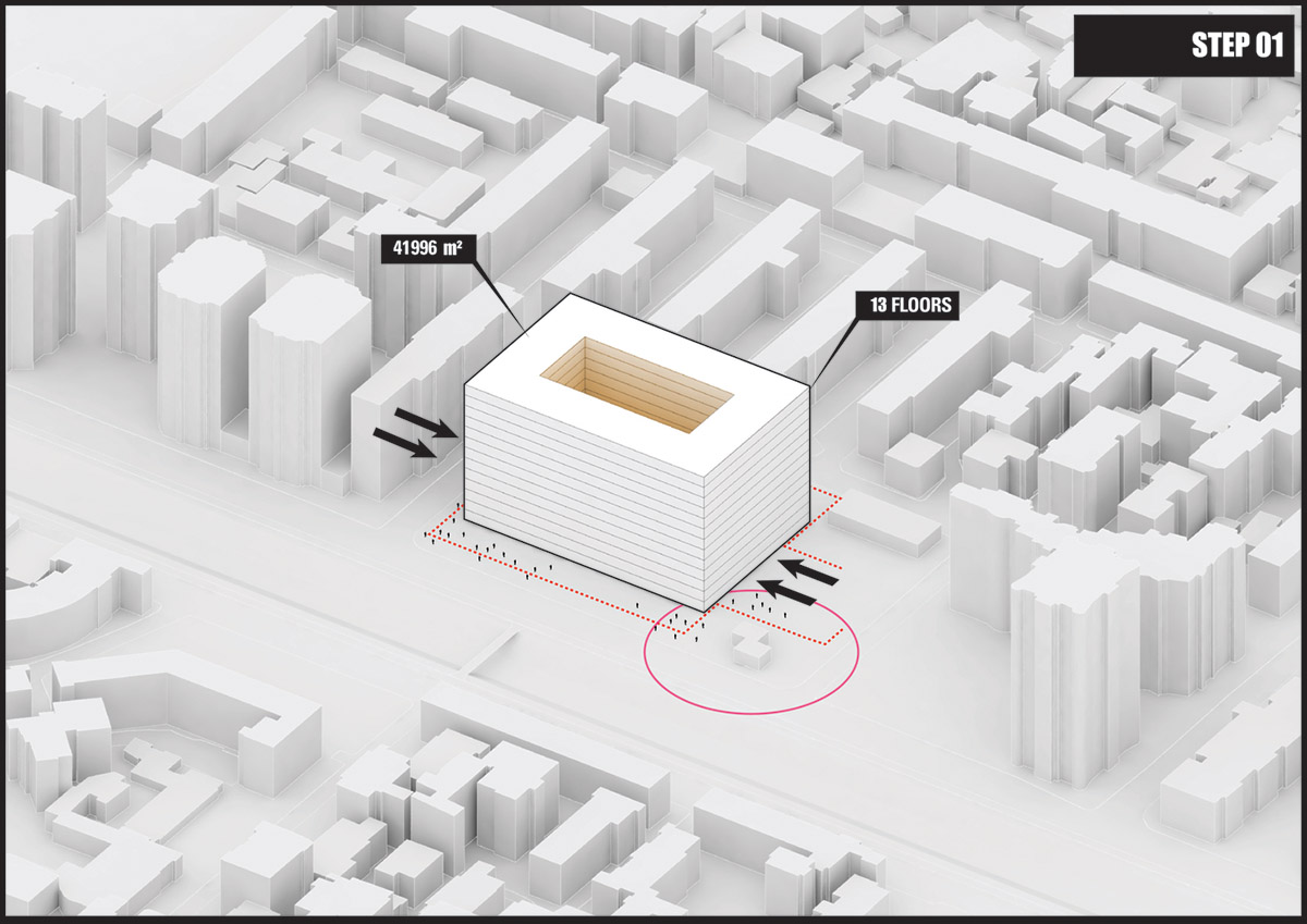 Mario Cucinella Architects unveils terraced Ekspozita Tower with green oasis in Tirana