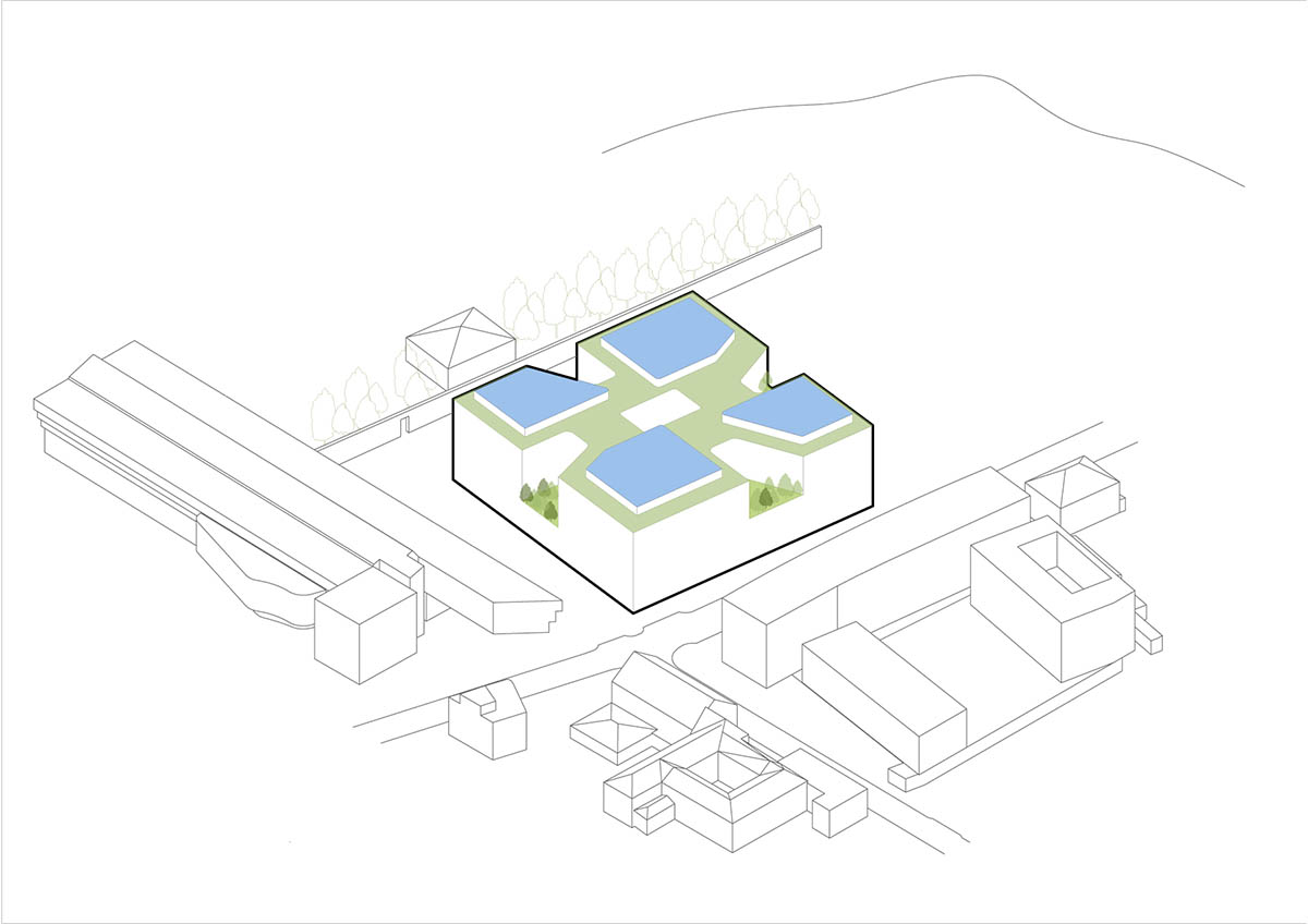 Henning Larsen wins competition to design prestigious university campus in the heart of Innsbruck