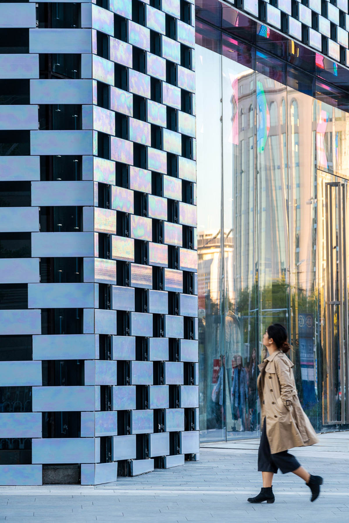 MVRDV completes shopping centre with shimmering facade in