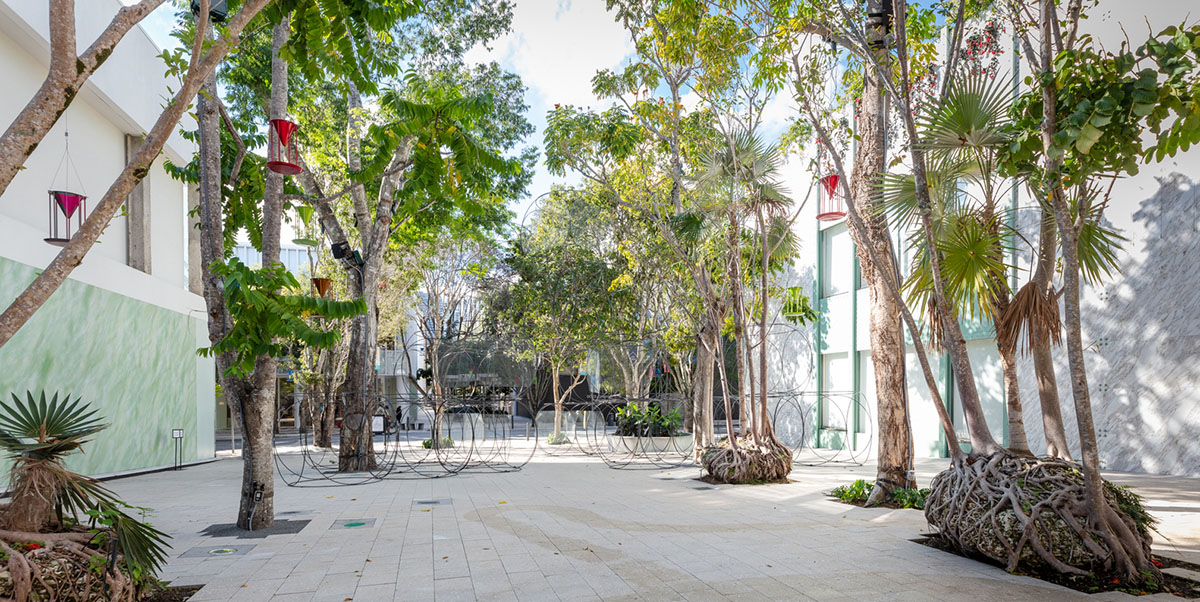 Yona Friedman's first U.S. public project is displayed at Miami Design District