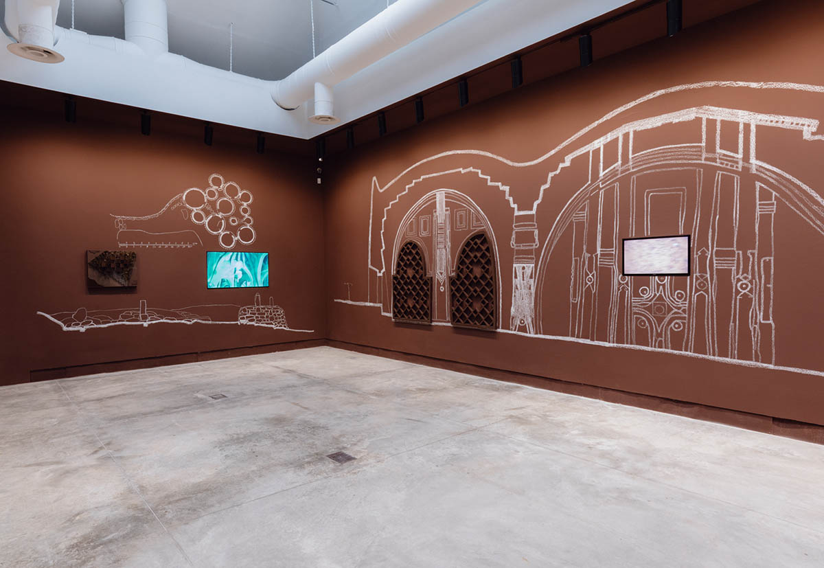 atelier masōmī explores the essence of knowledge and process with large-scale drawings in Venice 