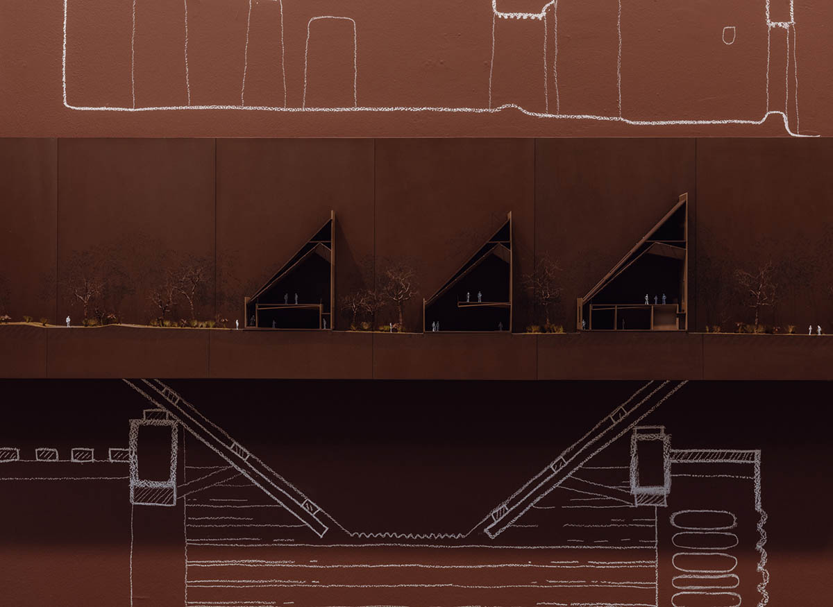 atelier masōmī explores the essence of knowledge and process with large-scale drawings in Venice 