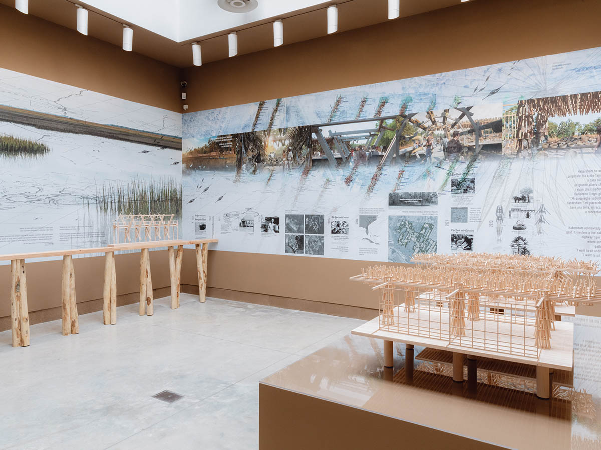 Hood Design Studio translates basket-making process into architecture at Venice Biennale 