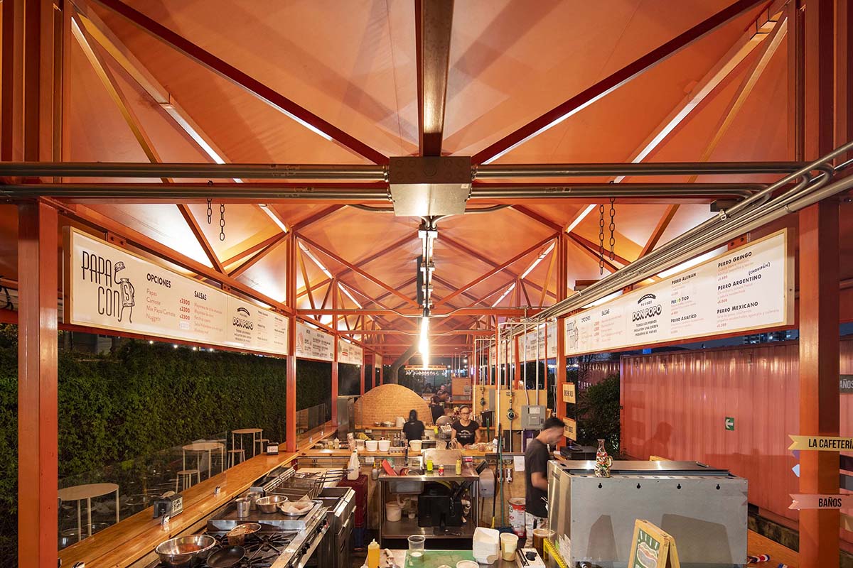 Gussa's colourful Escalante Marketplace presents a joyful public space in San Jos&eacute;