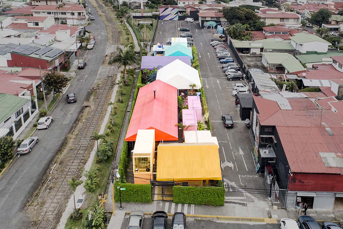 Gussa's colourful Escalante Marketplace presents a joyful public space in San Jos&eacute;