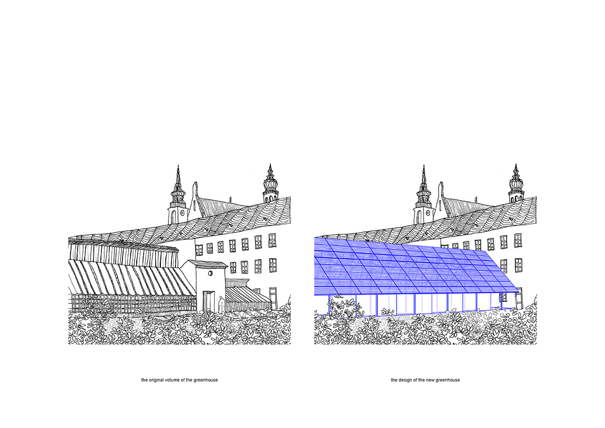 CHYBIK + KRISTOF reimagines 19th Century greenhouse in Brno with steel lattice