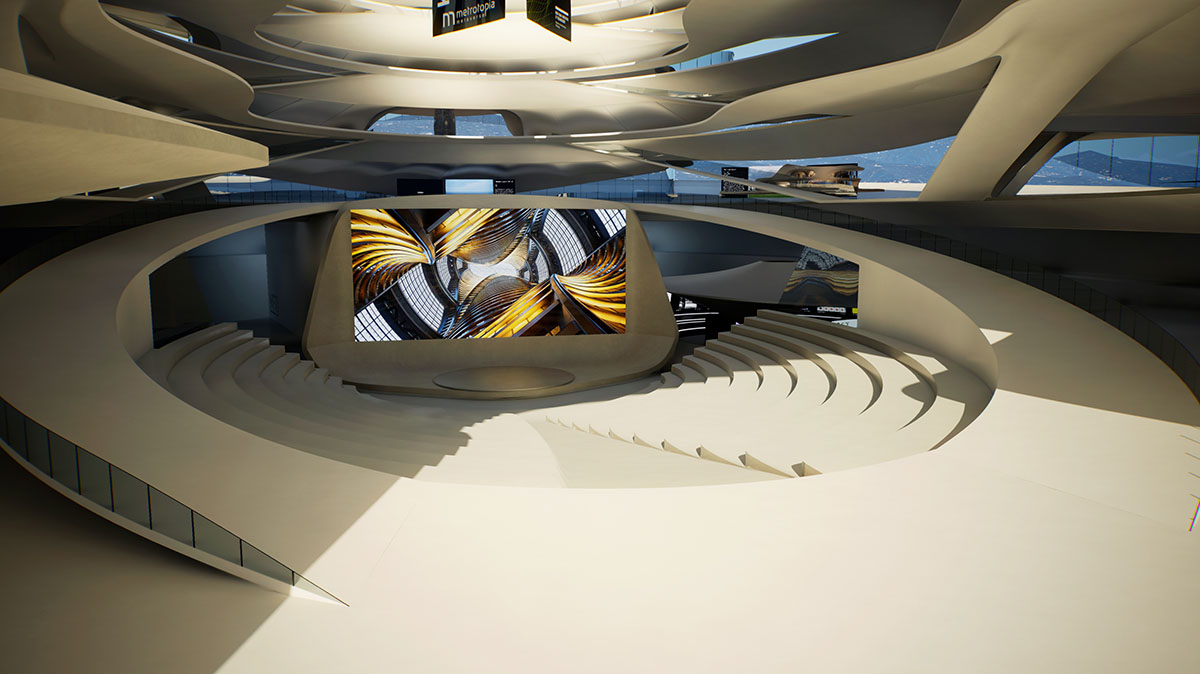 Zaha Hadid Architects and ArchAgenda launch Metrotopia Metaverse virtual communication hub