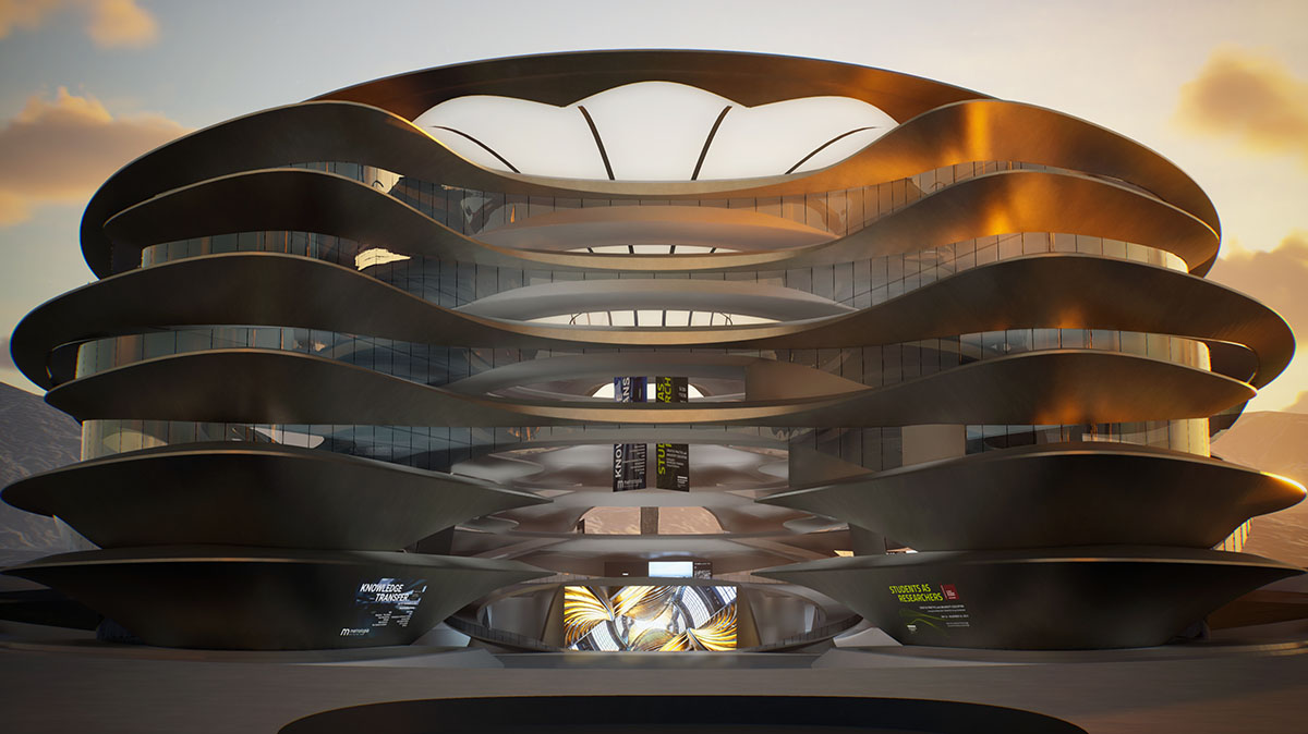 Zaha Hadid Architects and ArchAgenda launch Metrotopia Metaverse virtual communication hub