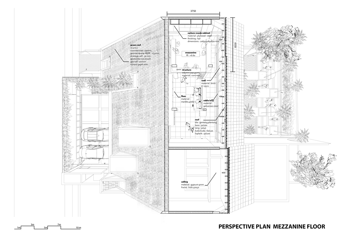 RAD+ar redesigns old vernacular building with tropical architecture as its main office in Jakarta