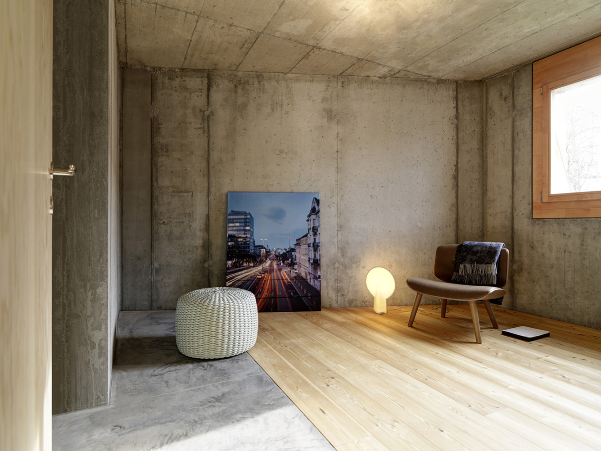 Gus Wüstemann Architects completes concrete affordable housing in Zurich