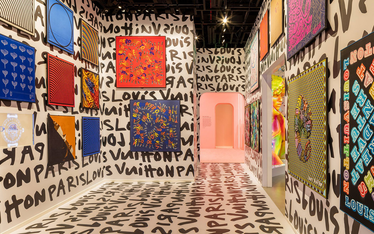 Art and fashion meet at Louis Vuitton X exhibition with vivid