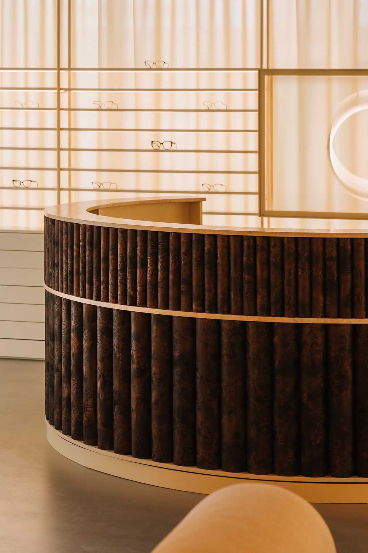 Seeing through design: The biophilic essence of Auga optical salon