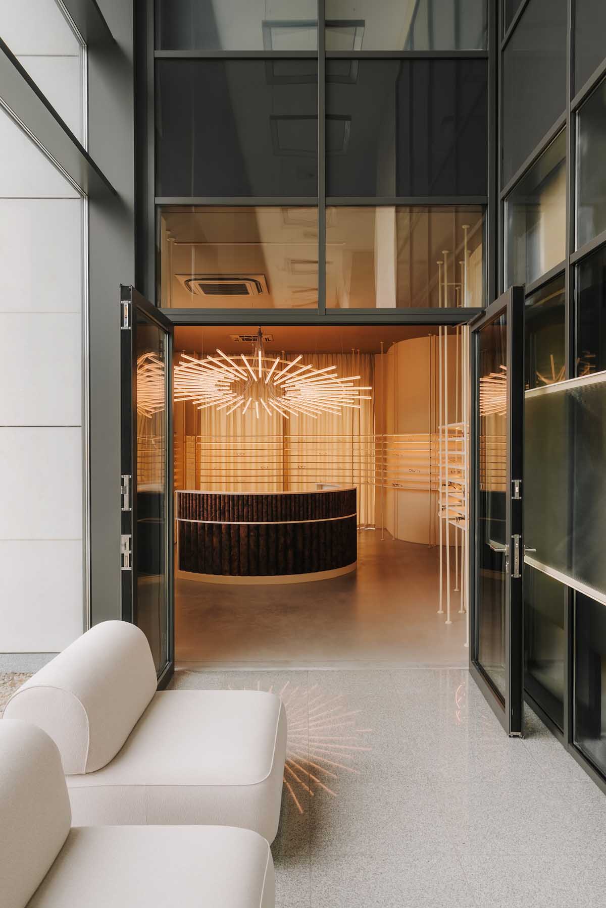 Seeing through design: The biophilic essence of Auga optical salon