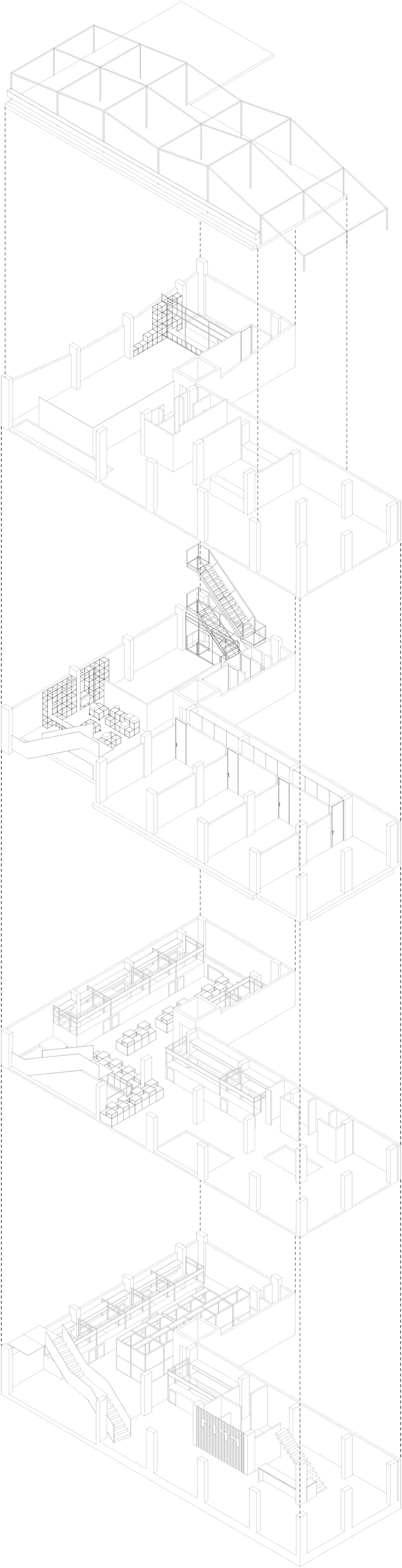Francisco Pardo Arquitecto converts old auto-parts warehouse into a vibrant local market in Mexico