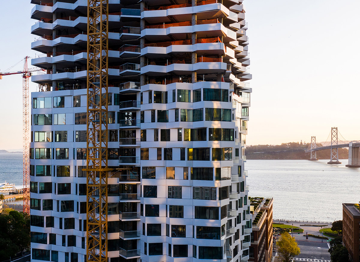 Studio Gang's Mira Tower tops out in San Francisco’s growing Transbay neighborhood