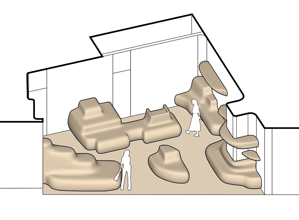 Archstudio plays with bulbous form for the interiors of MixC World Shenzhen Store 