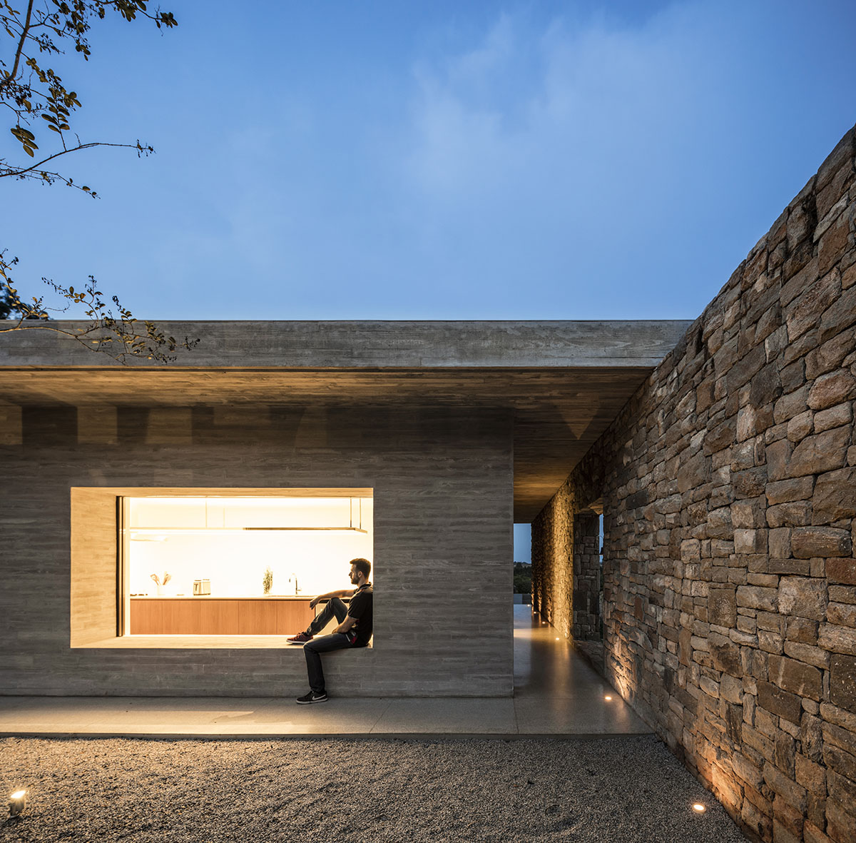 Studio MK27 Hides Elegantly Private Residence With Perforated Wall In A Poetic Landscape Of Brazil