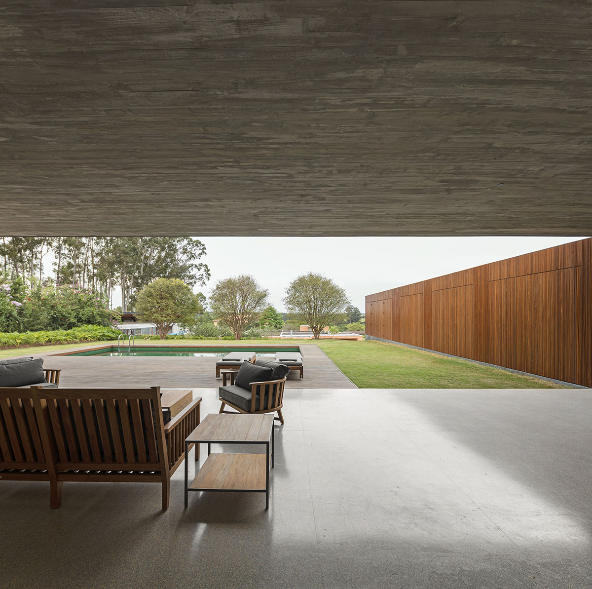 Studio MK27 Hides Elegantly Private Residence With Perforated Wall In A Poetic Landscape Of Brazil