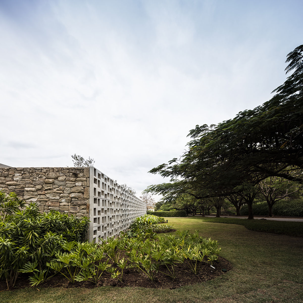 Studio MK27 Hides Elegantly Private Residence With Perforated Wall In A Poetic Landscape Of Brazil