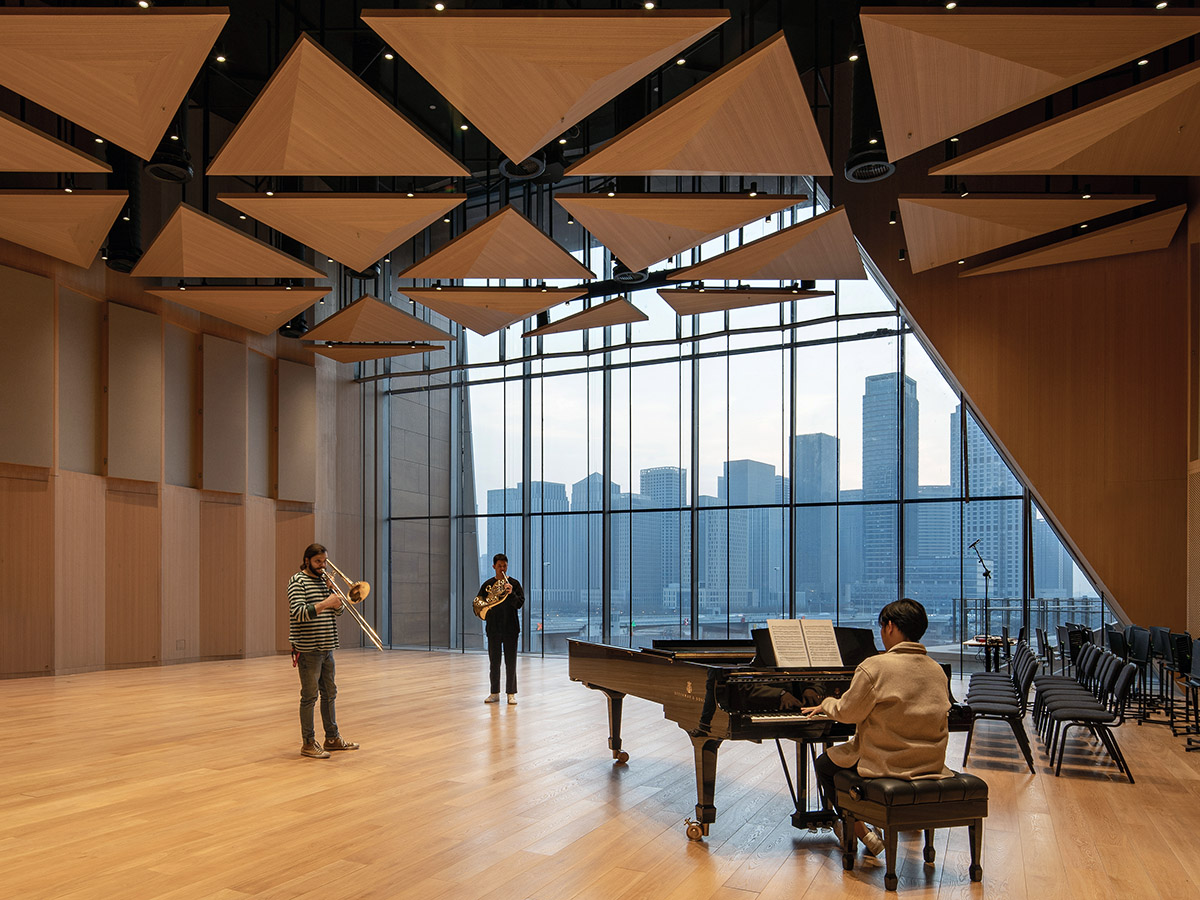 Diller Scofidio + Renfro completes first work in China, the New Julliard School in Tianjin
