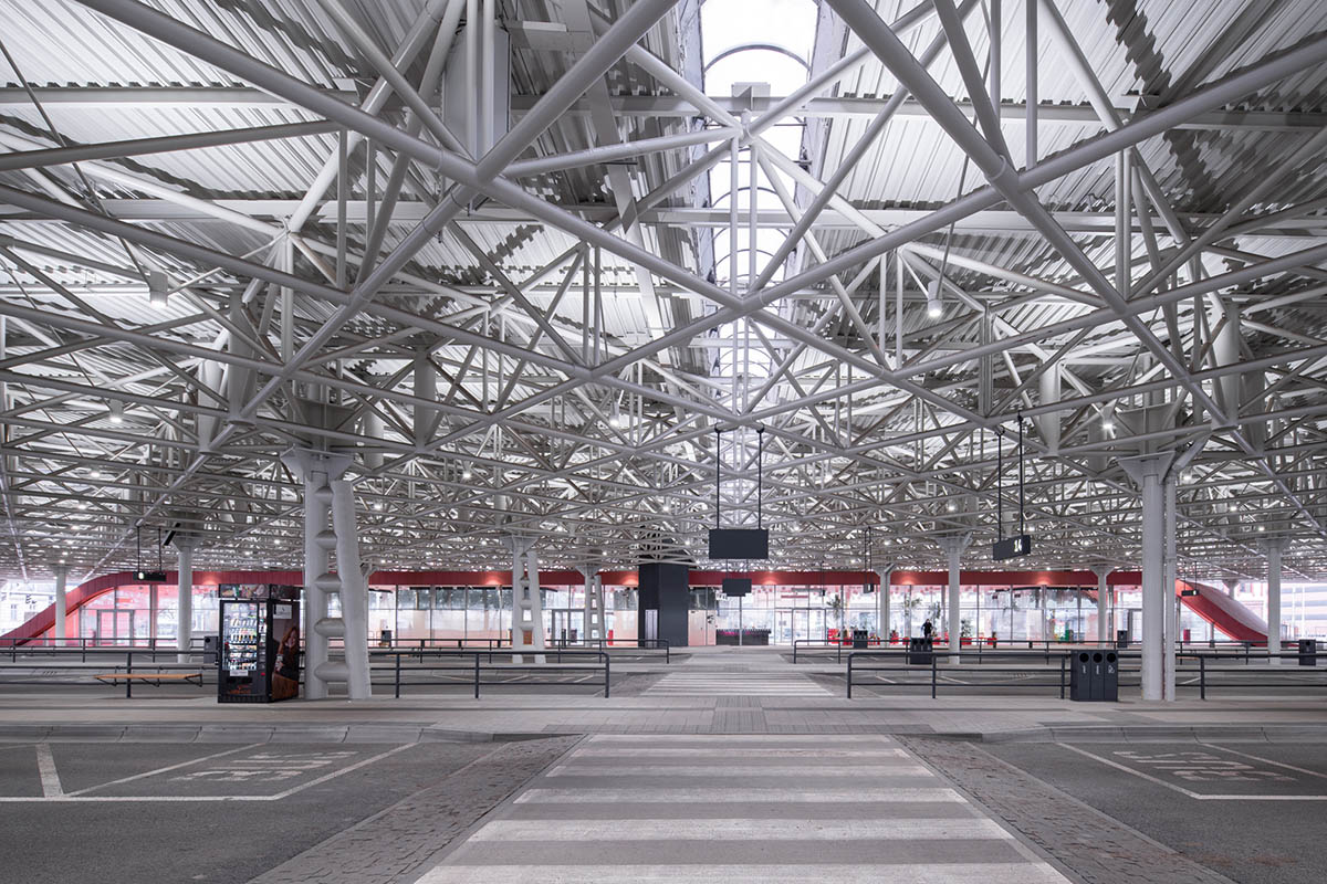 CHYBIK + KRISTOF completes renovation of brutalist Zvonarka Central Bus Terminal in Brno