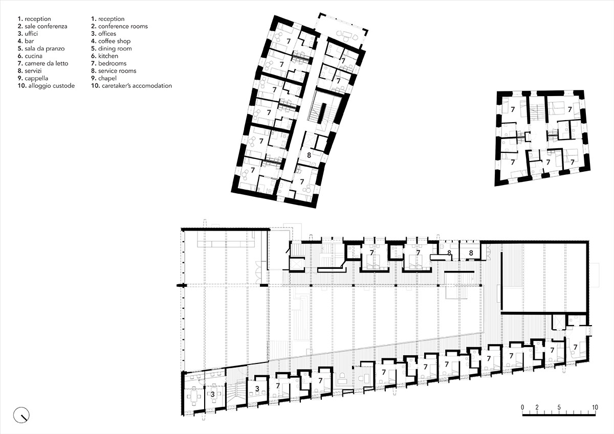 MoDusArchitects renovates Cusanus Academy with subtle elements in Bolzano, Italy