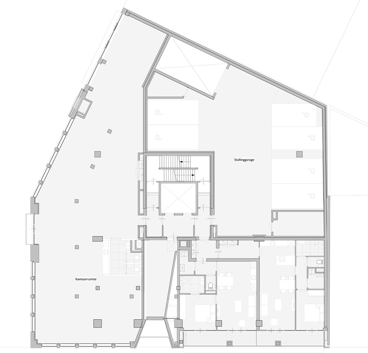 MoederscheimMoonen Architects reveals residential tower with undulating floor plates in Rotterdam