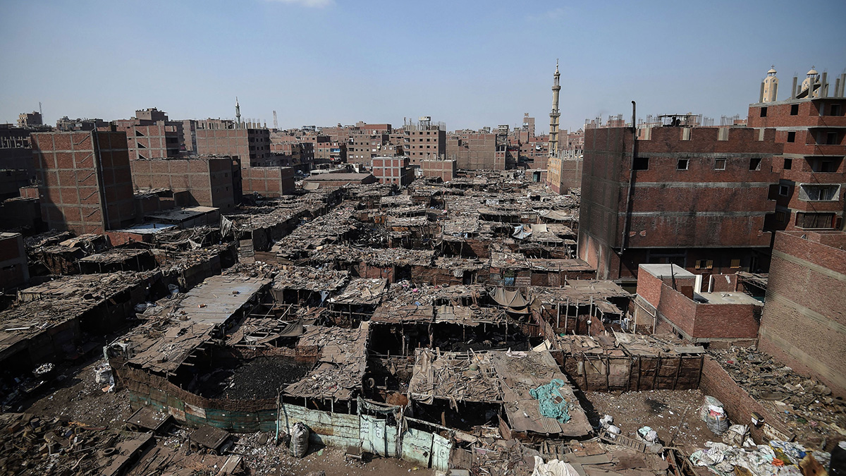 By the end of 2019, refurbishment of Cairo's informal settlements to be a slum free