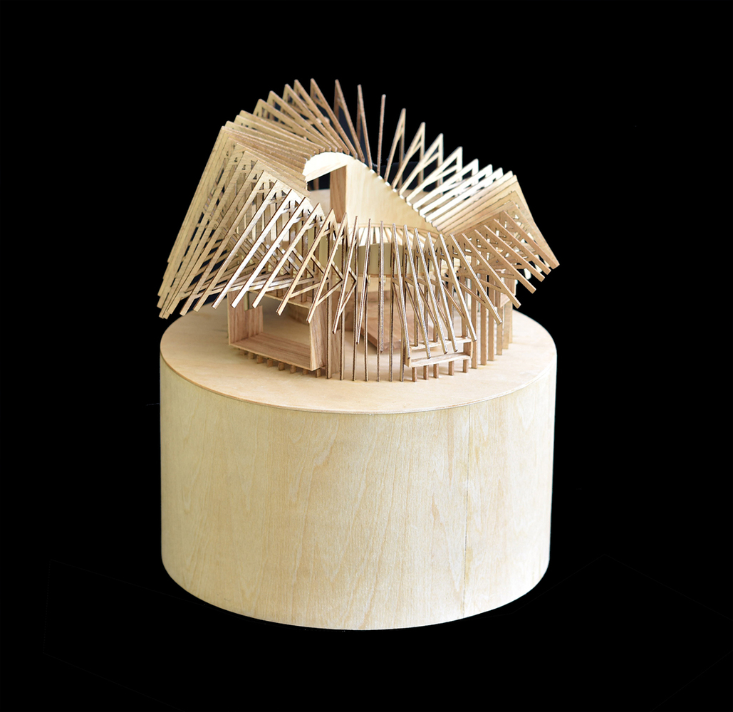 MONOARCHI built villa hotel with curvaceous roof in a lush green of Zhejiang