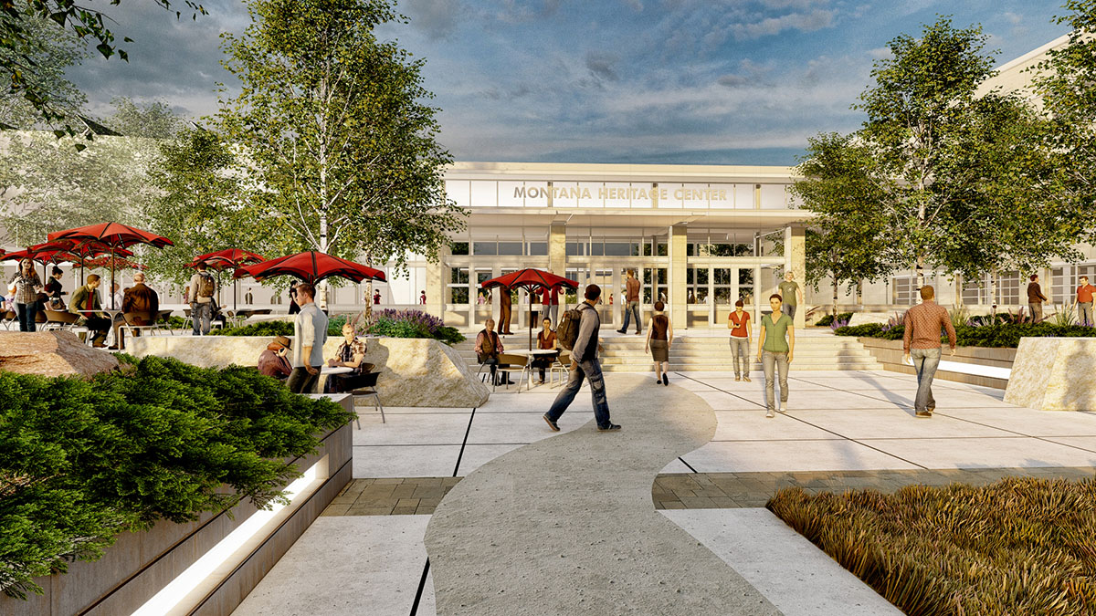 Cushing Terrell reveals design for the new Montana Heritage Center expansion and renovation in Helena