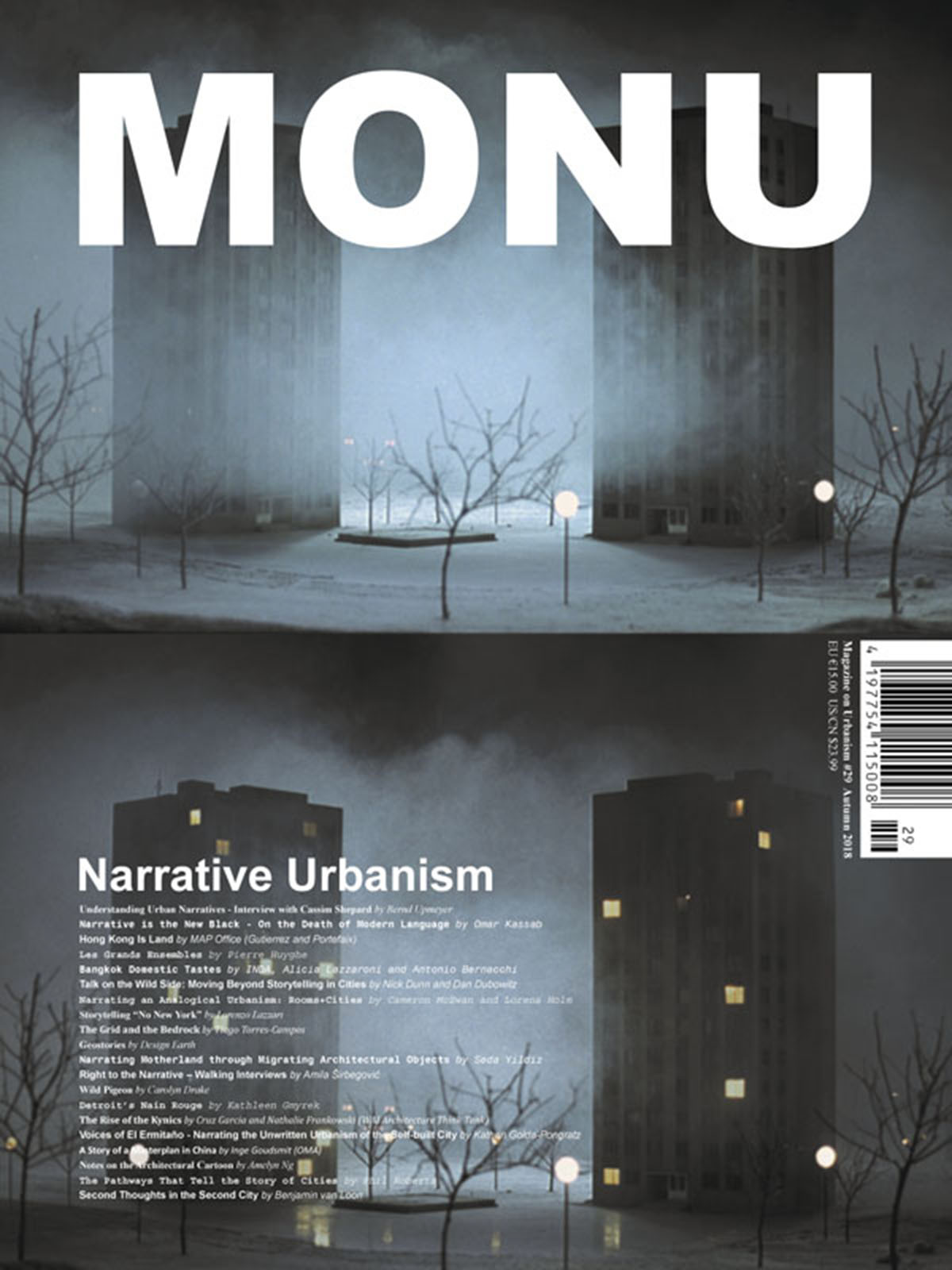 MONU #29 On Narrative Urbanism Released