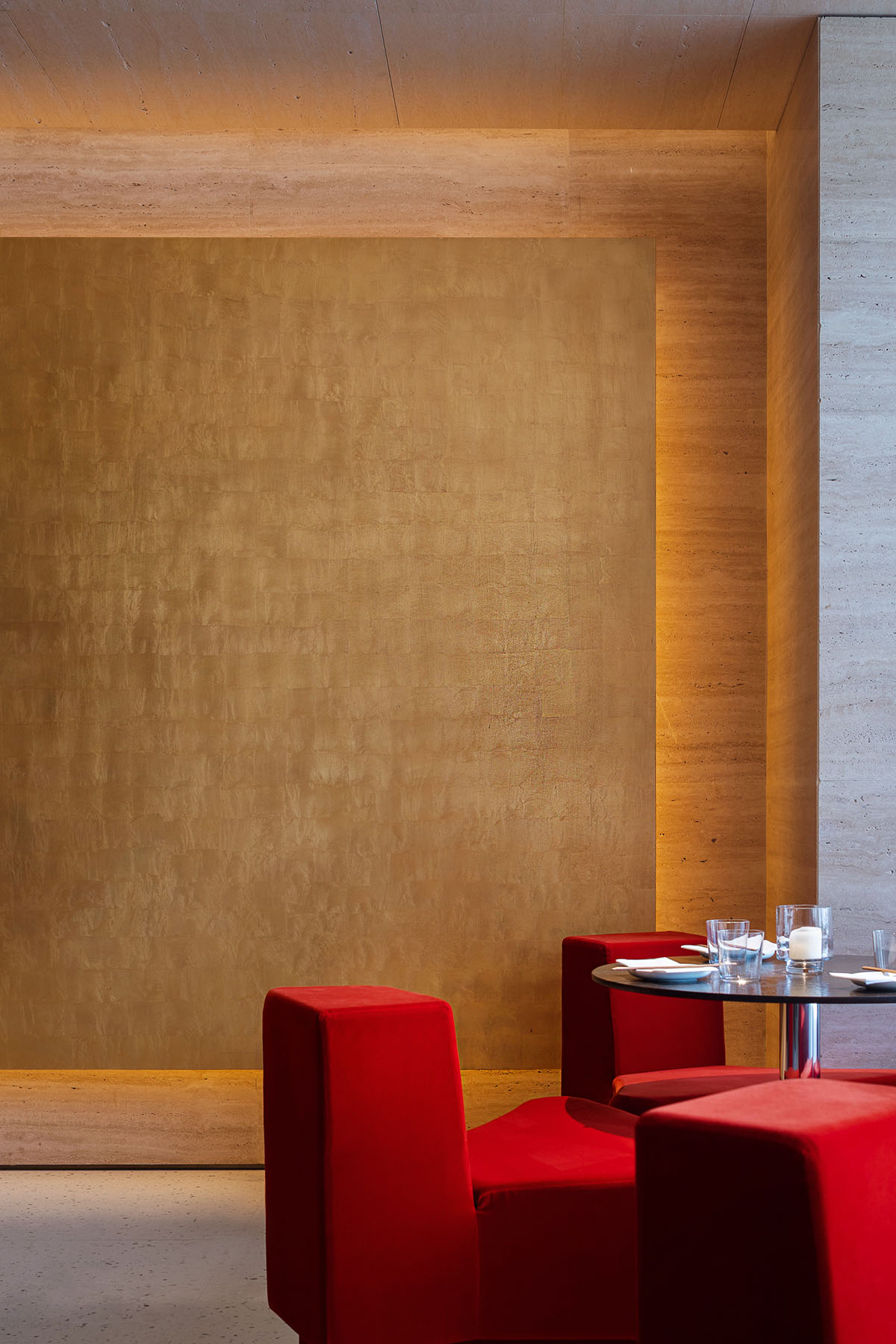 Various Associates creates dark color palette for the MORPH Mixed-use Space in Shenzhen