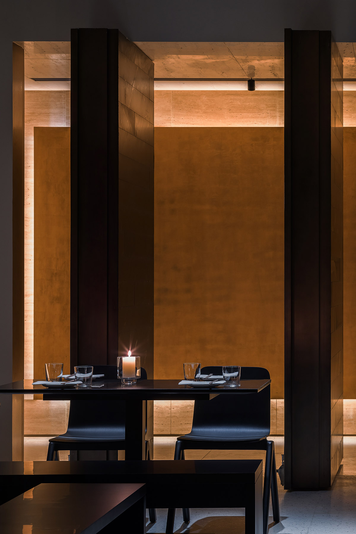 Various Associates creates dark color palette for the MORPH Mixed-use Space in Shenzhen