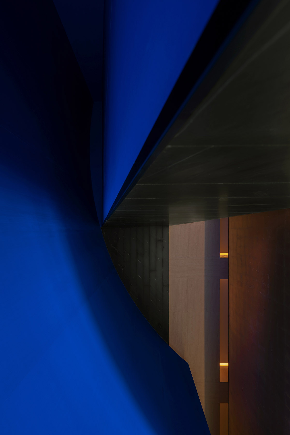 Various Associates creates dark color palette for the MORPH Mixed-use Space in Shenzhen