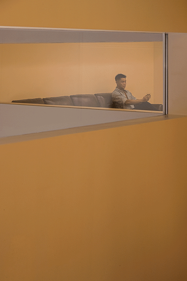 Various Associates creates dark color palette for the MORPH Mixed-use Space in Shenzhen