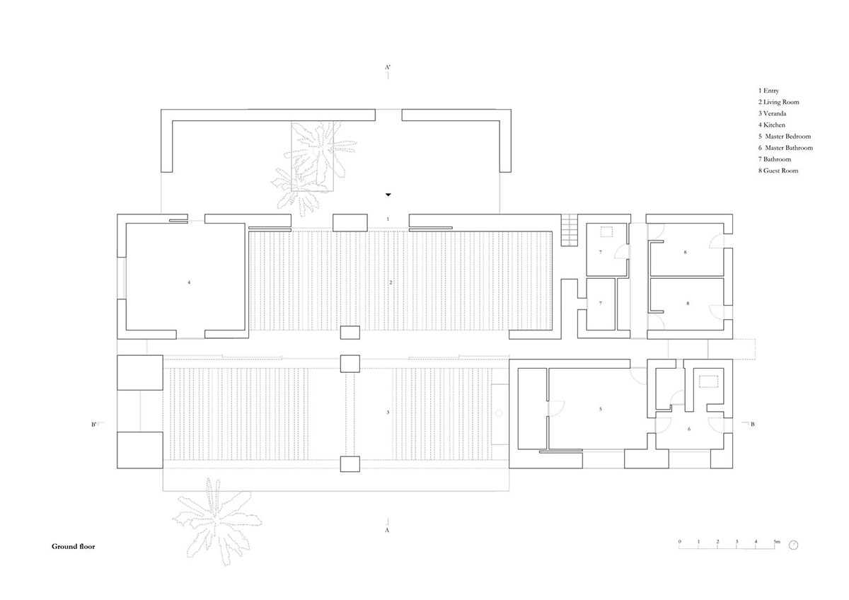 MORQ built Villa RA as the continuation of Calabria's rural landscape in Italy
