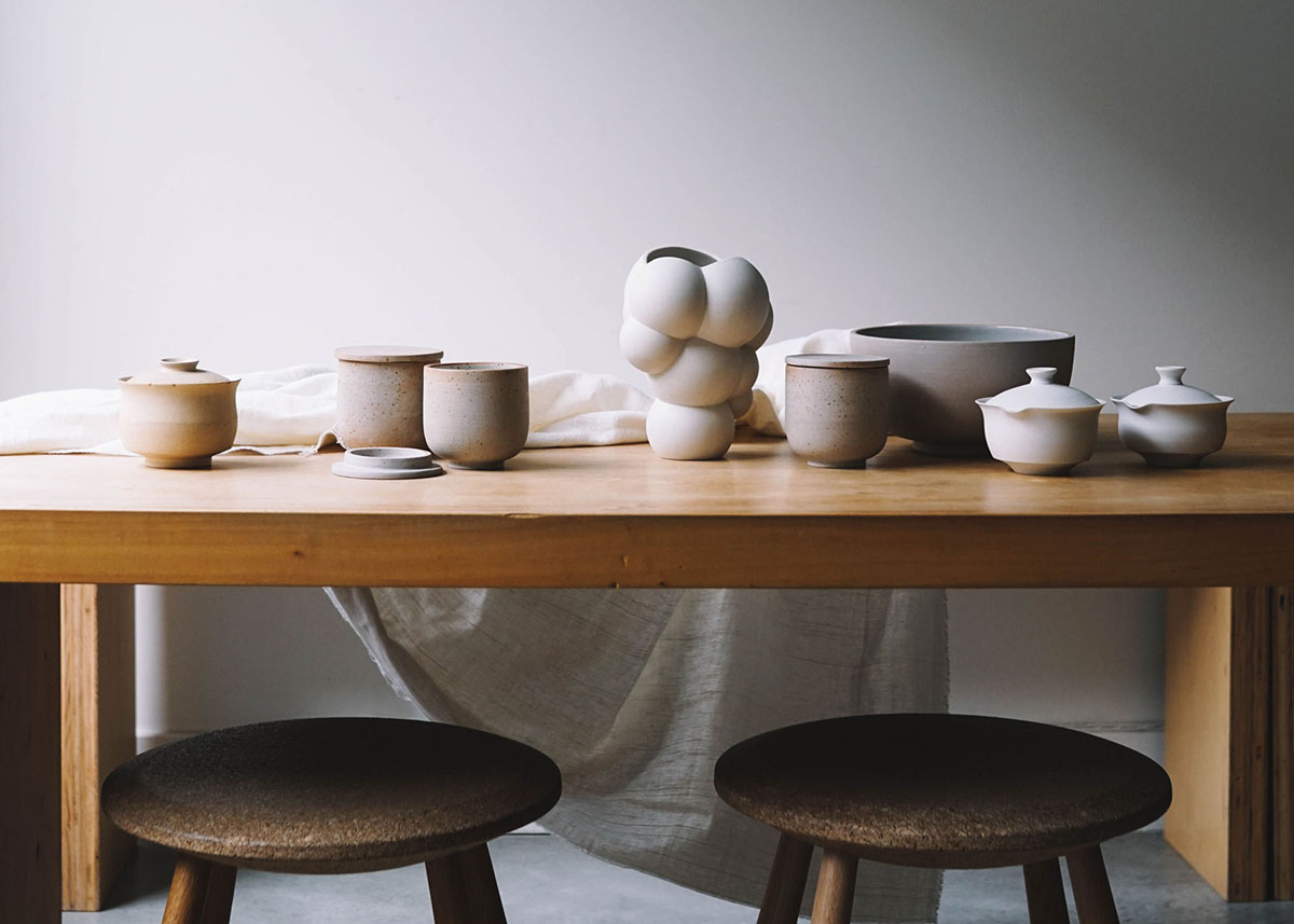 Bjarke Ingels designed sculptural ceramic vase for Mosss, revealing Ingels' design process in videos