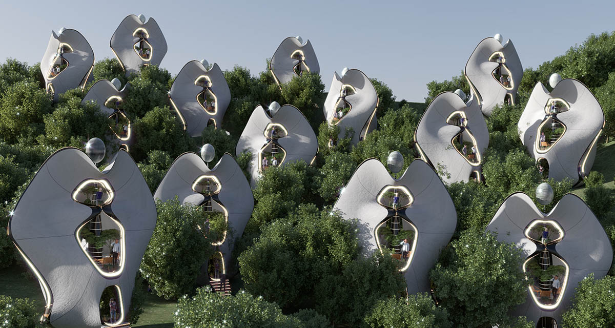MASK Architects designs world's first exosteel modular prefabricated living houses in Sardinia 