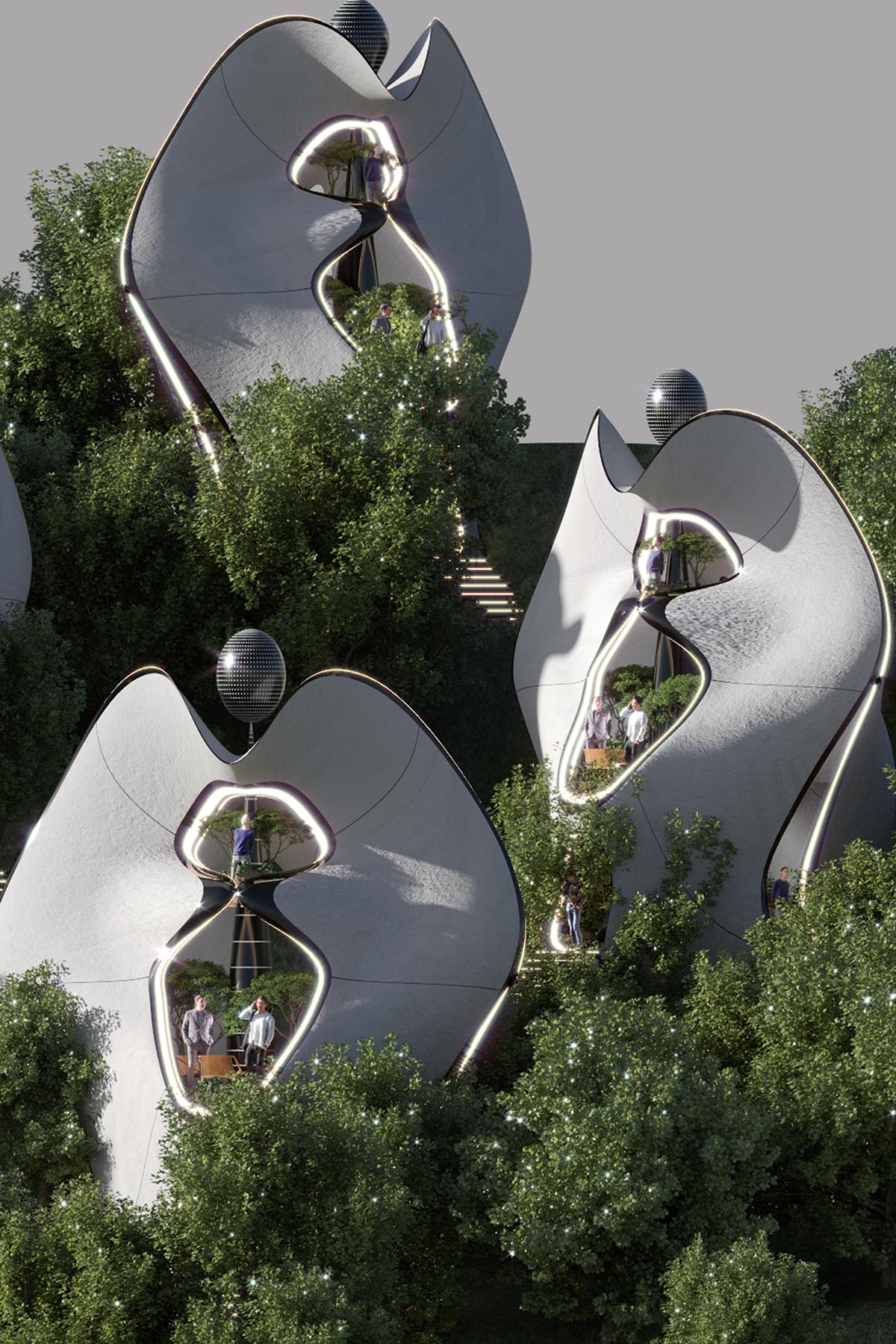 MASK Architects designs world's first exosteel modular prefabricated living houses in Sardinia 